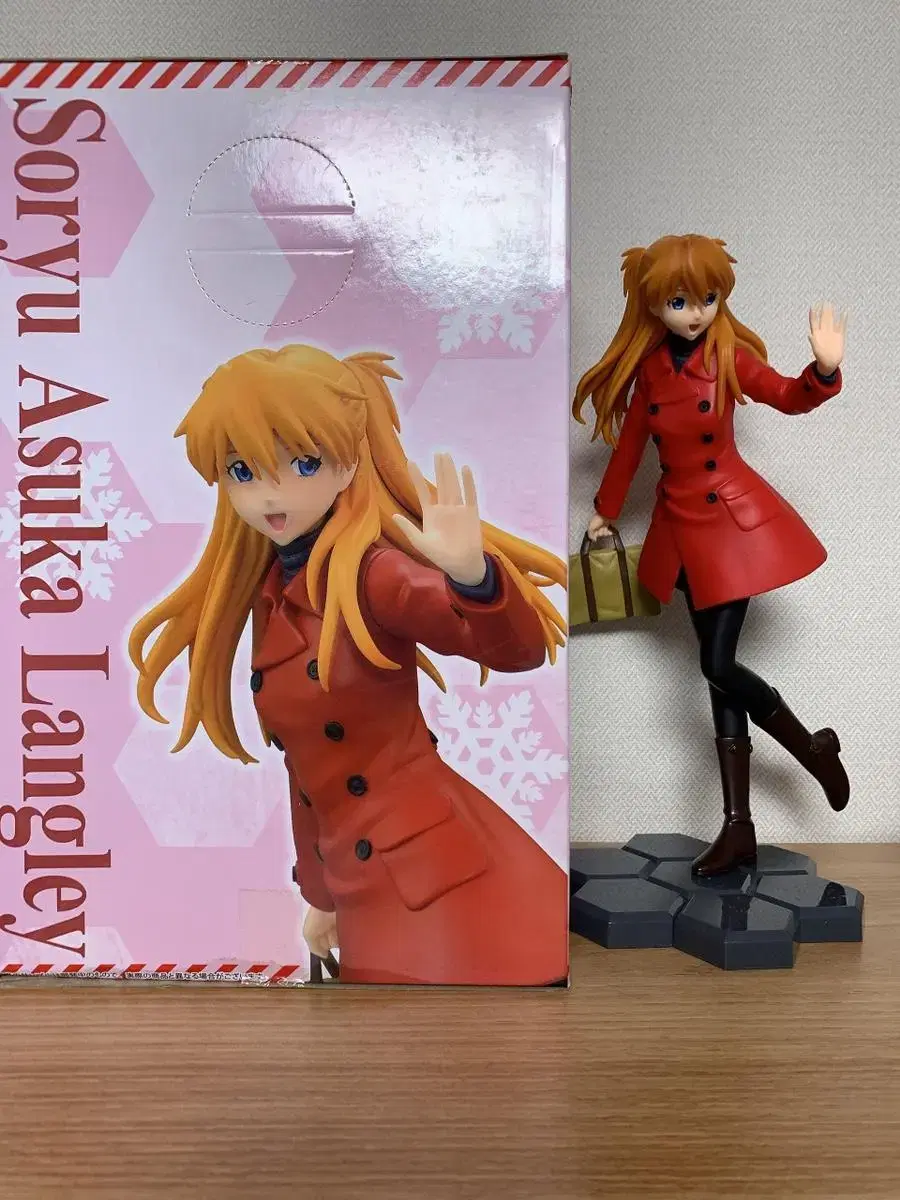 Evangelion Asuka Winter Coat Figure Sega