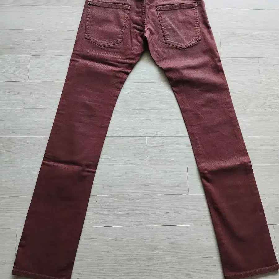 정품 디스퀘어드2 Burgundy Slim Jean-eu46