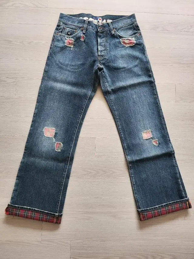 정품 ENERGIE Tartan Jean-30