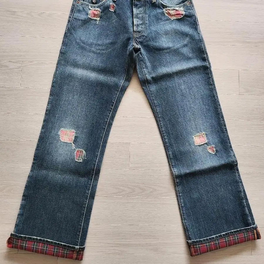 정품 ENERGIE Tartan Jean-30