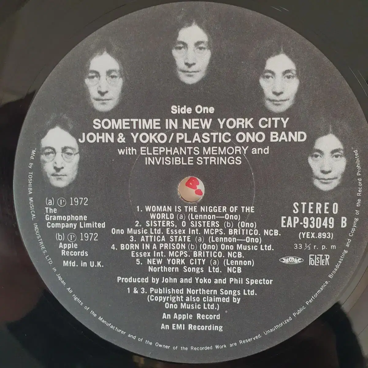 JOHN&YOKO-SOME TIME IN NEW YORK CITY 2LP