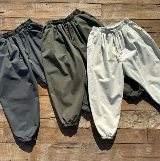 Spring balloon jogger banded pants for Men Spring pants