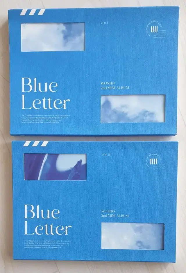 원호 WONHO Blue letter 미니앨범 2집 Ver 1, 2