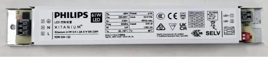 필립스 조명기구 안정기 LED SMPS/Xitanium 61W