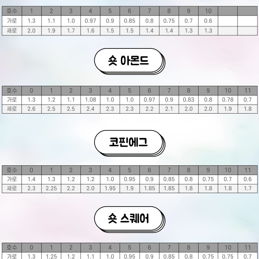 블랙&화이트 수제네일팁