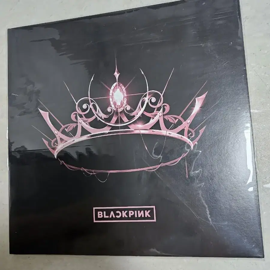 블랙핑크 the album LP 판매 핑크버전