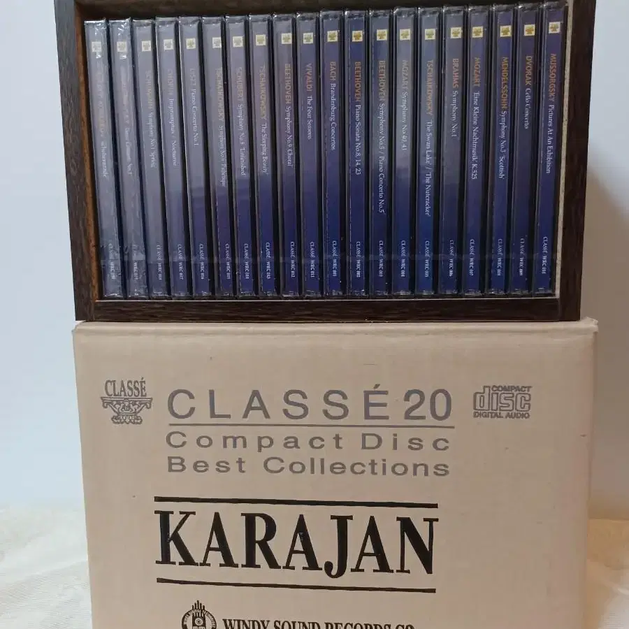 KARAJAN CLASSE. 20 DISC