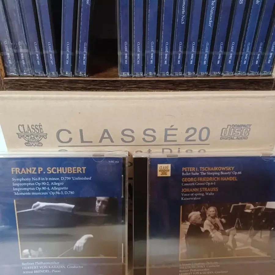 KARAJAN CLASSE. 20 DISC