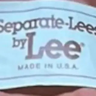 Lee 90s 워크웨어 코듀로이 베스트 조끼 usa