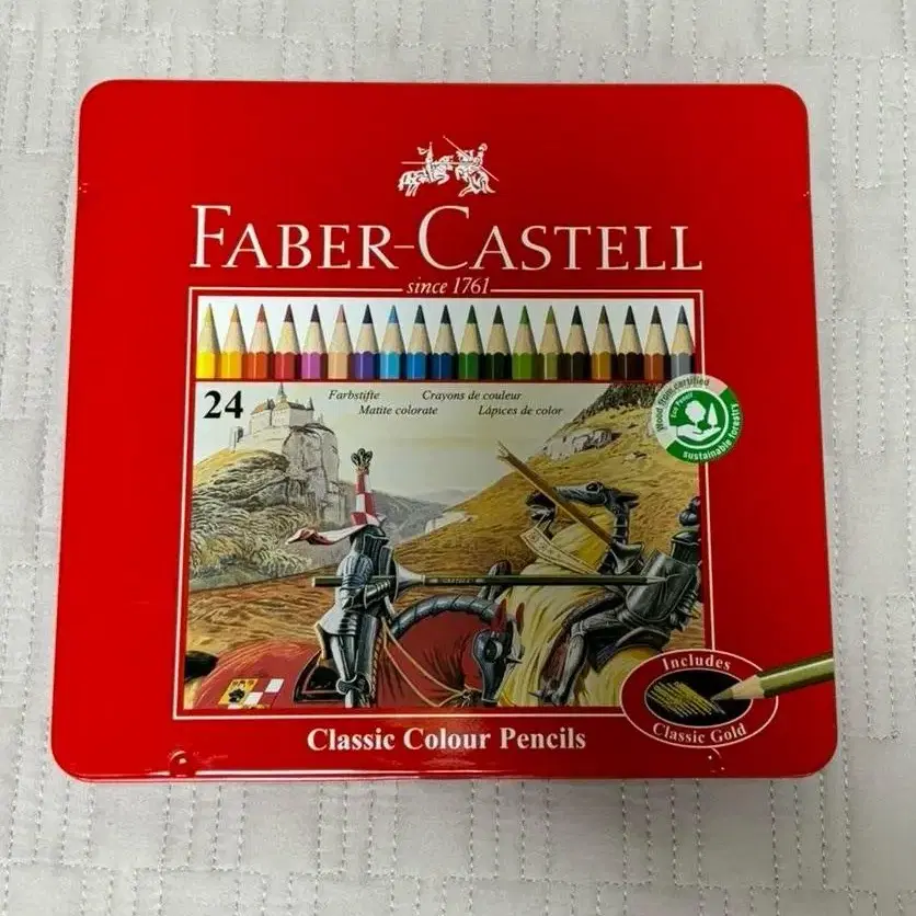 가격내림)FABER CASTELL 파버카스텔 색연필