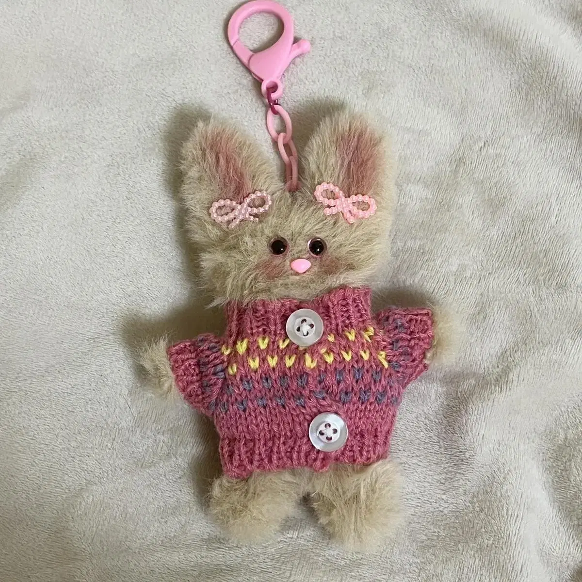 Rabbit Moru-keyring