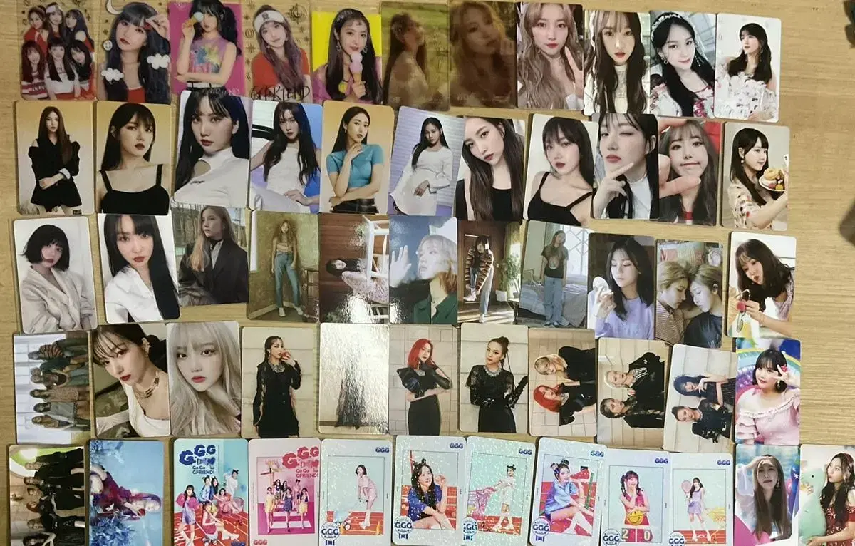 Gfriend photocard seasons greetings concertpoca sell photocards