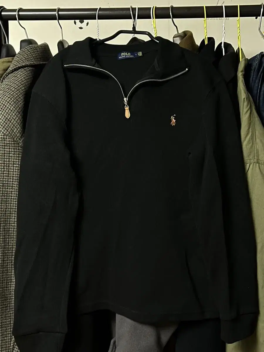 Polo Ralph Lauren kara zip-up knit L vintage