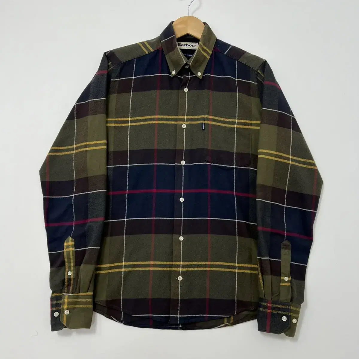 Barbour 바버 테일러드 핏 셔츠