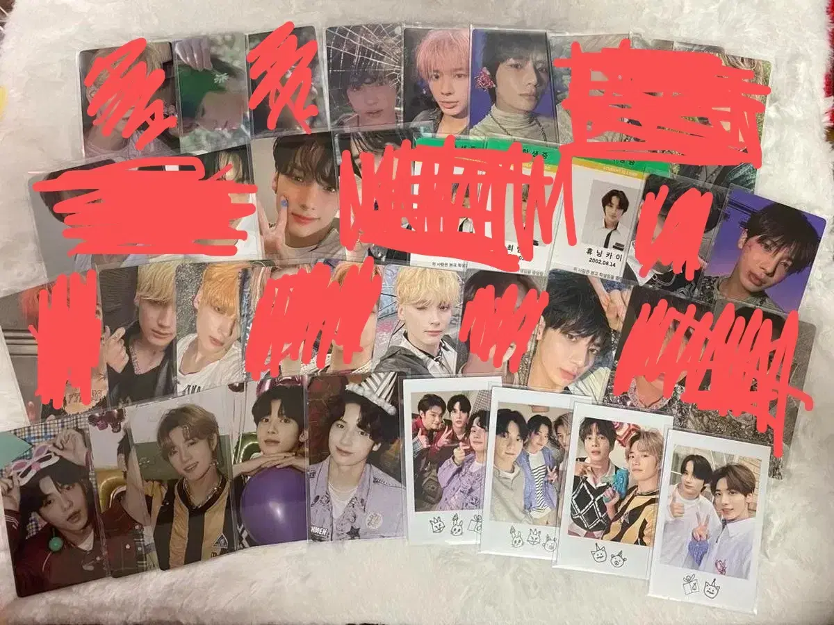 txt Yeonjun Yeonjun SoobinBeomgyuTaehyun HoonHooning photocardYangdo TemptationPripolpaoidekit