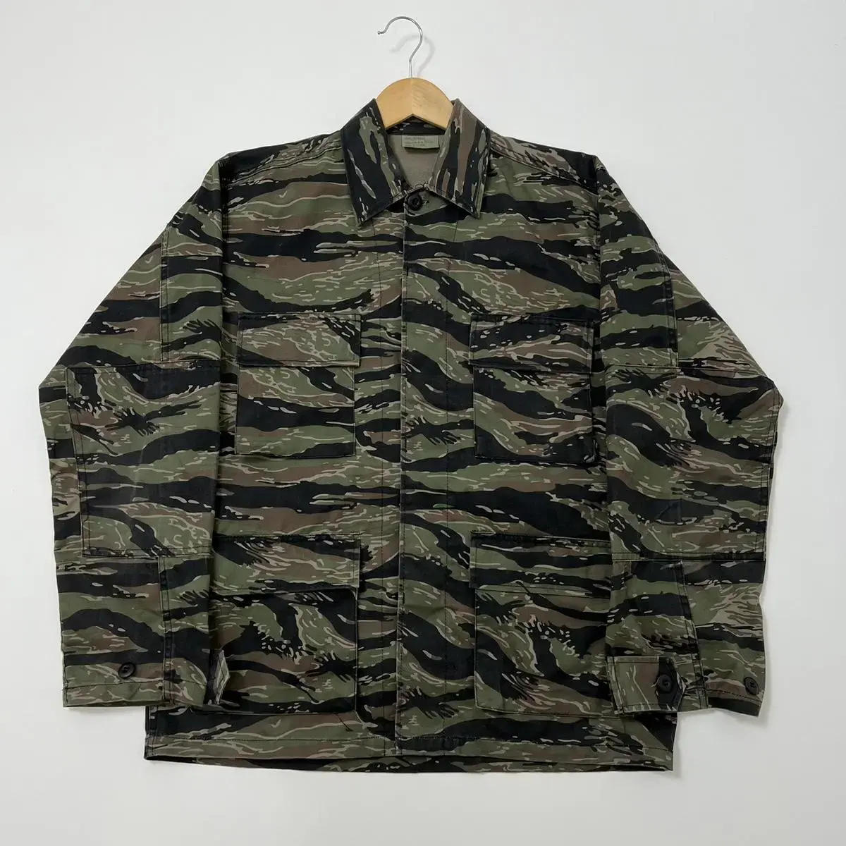 Military Tiger Camo Jungle Puttyg Jacket