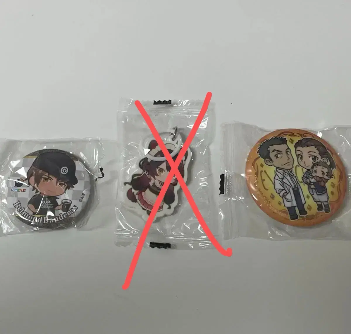 Bulk,Individual) NIJISANJI Kurasushi Collaboration Badge,Keyring / Evangelion Can Badge