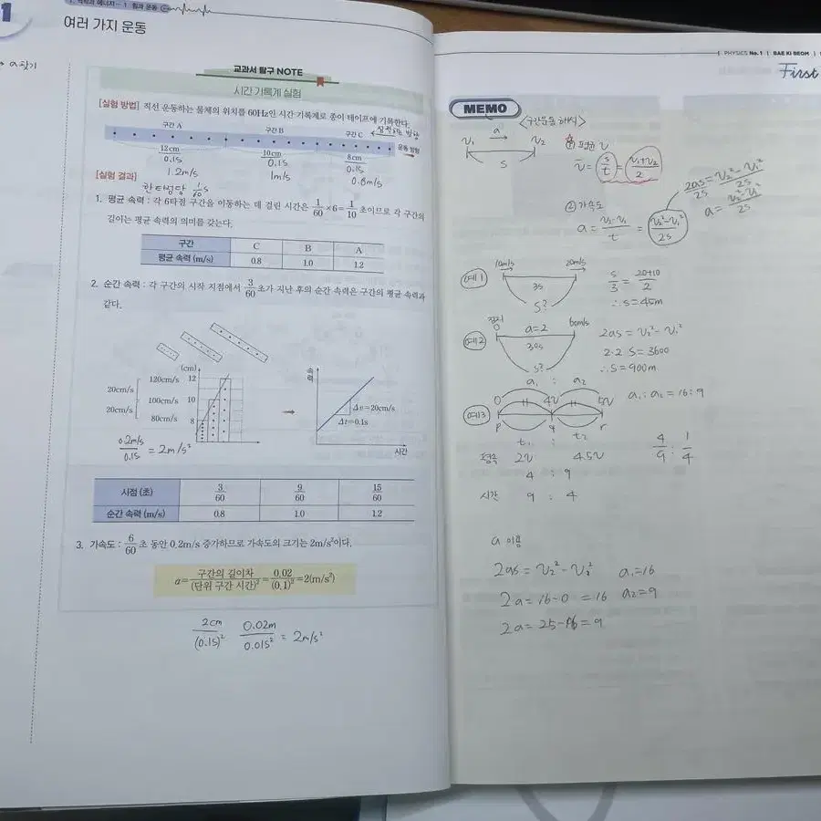 first 개념완성 고1,2를 위한 퍼개완 물리1 수능 문제집