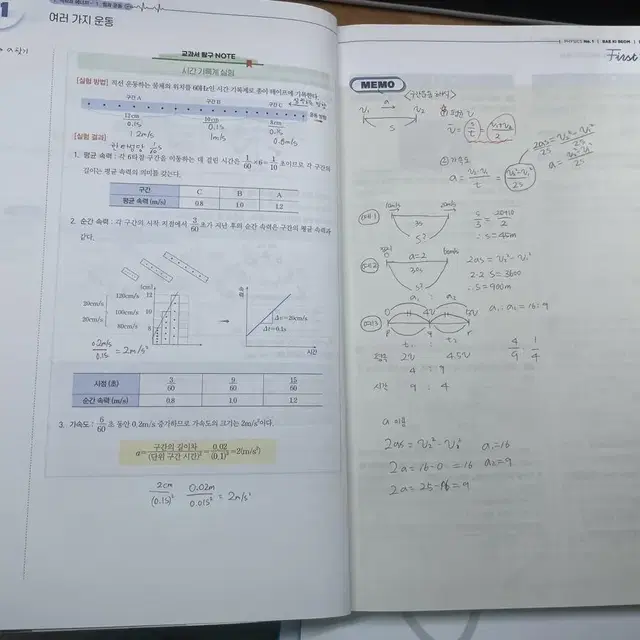 first 개념완성 고1,2를 위한 퍼개완 물리1 수능 문제집