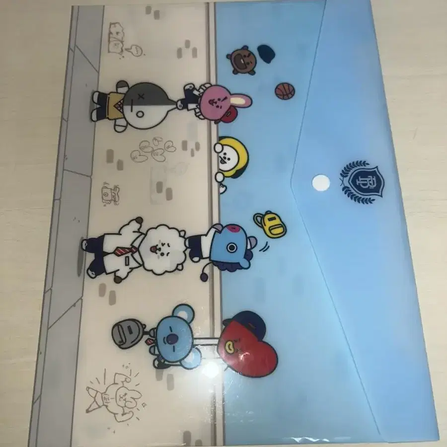 BT21 캐릭터 파일 포켓 폴더(홀더)