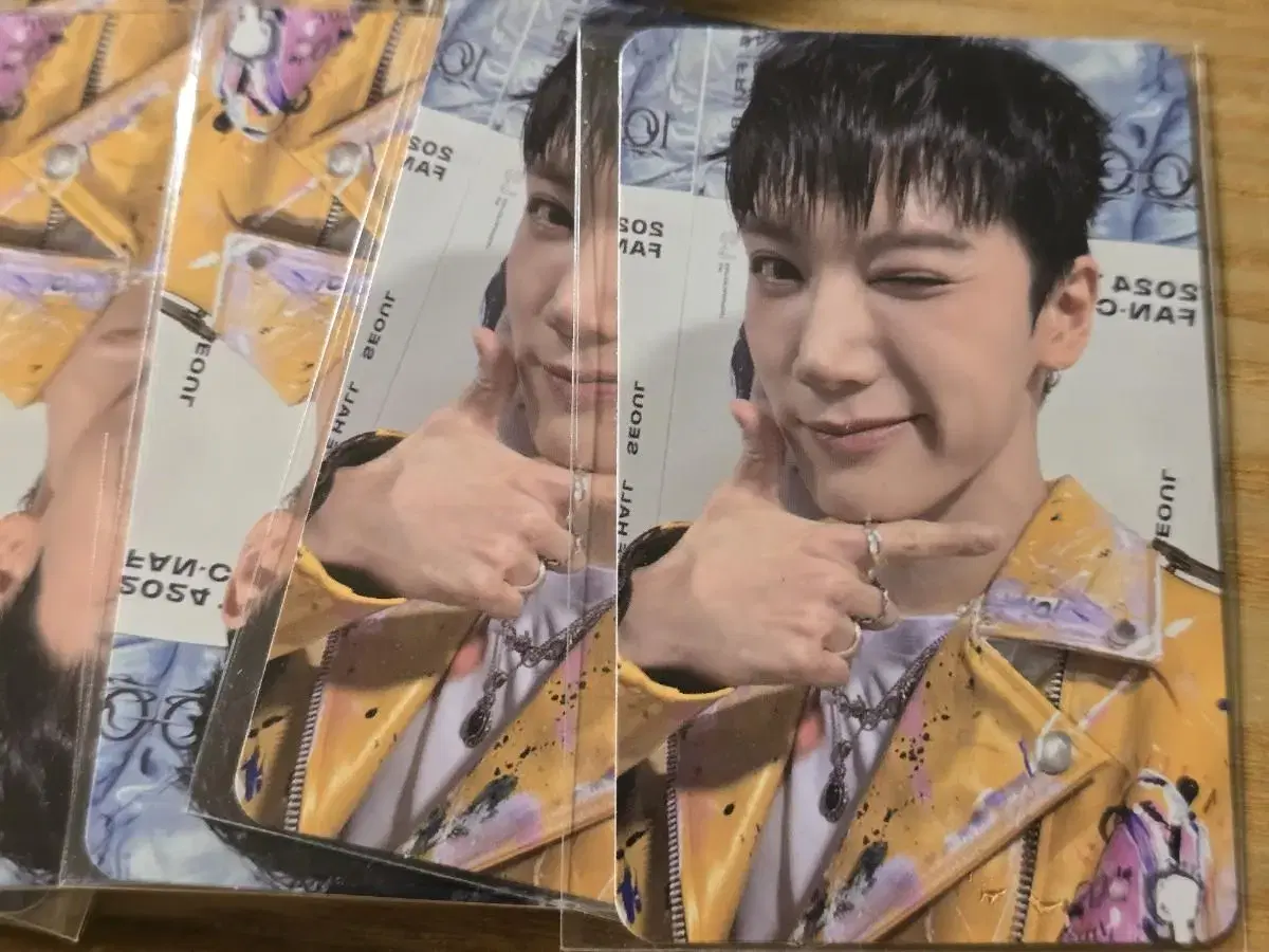 Ten fan con Meal & Grit photocard Limited unreleased photocard Photocard