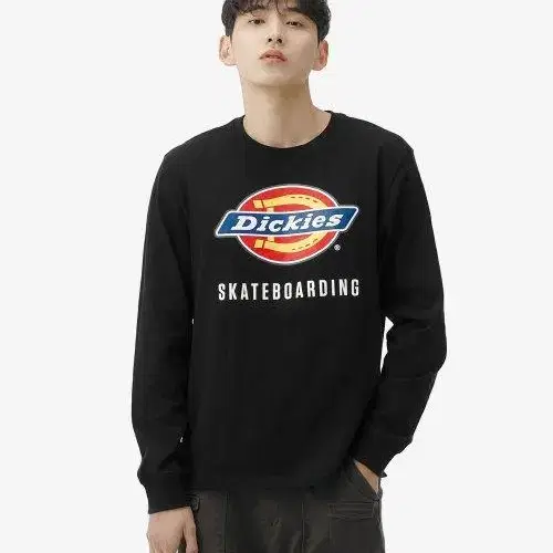 [2XL] 디키즈 스케이트 롱 슬리브 로고 티셔츠