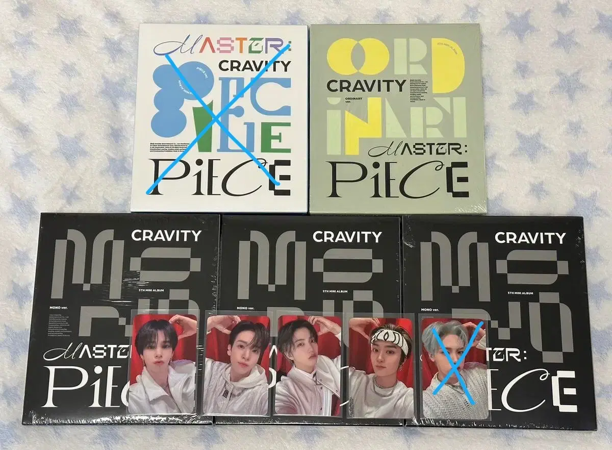 Cravity Masterpiece sealed album mmt bear ears unreleased photocard