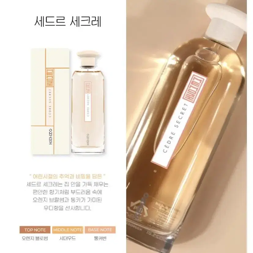 겐조 메모리 세드르 세크레 EDP 75ml