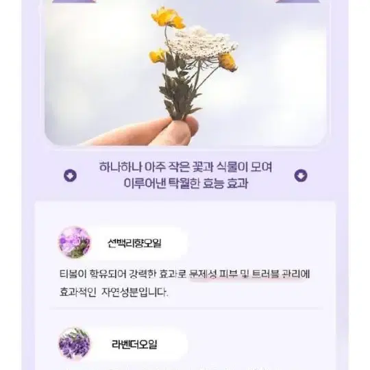 삼백리향자연비누2개