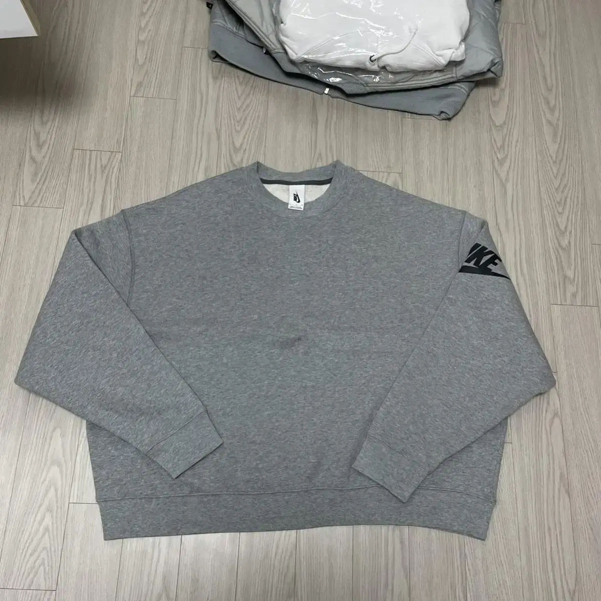 (Limited Edition) Nike X Peer Of God NRG Sweat Man to Man Gray