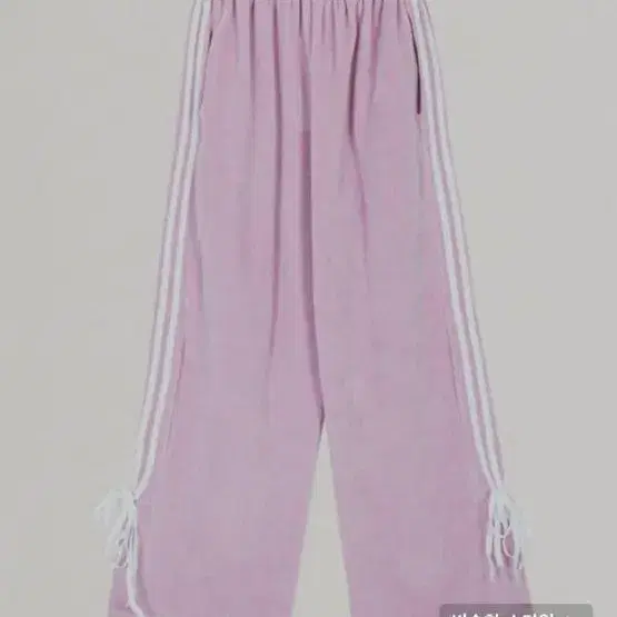 미드나잇무브 4 line pants pink