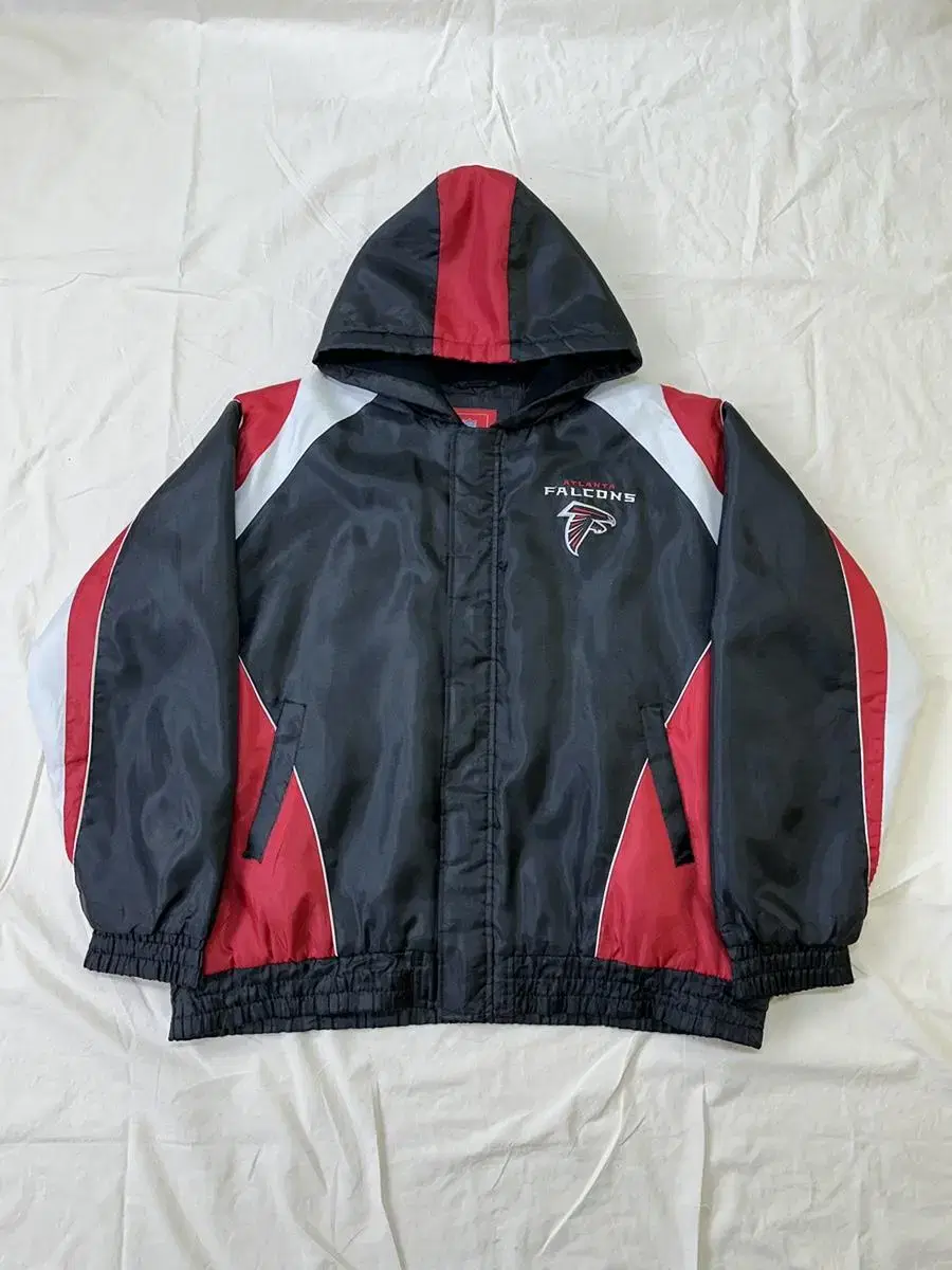 NFL Atlanta Falcons Old School Football Hooded Jumper