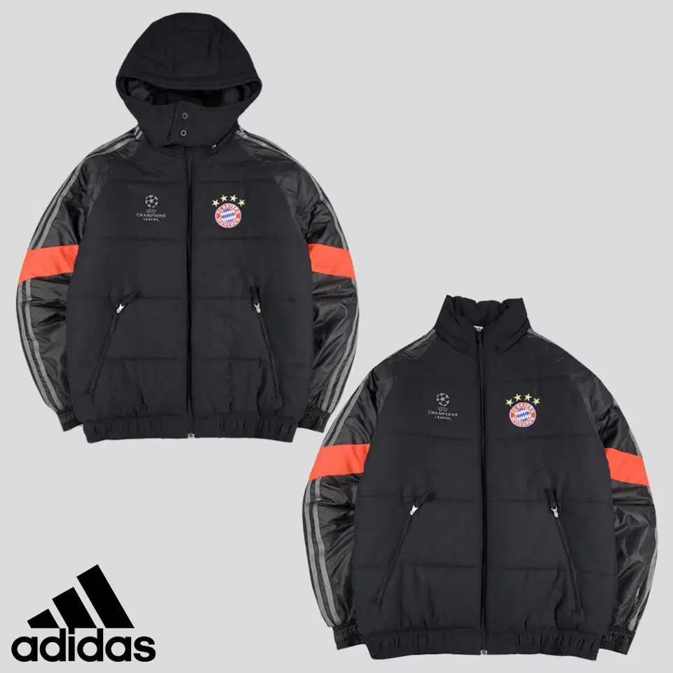 Adidas Black Gray Colorway UEFA Champions League with FCB Bayern Munich printing