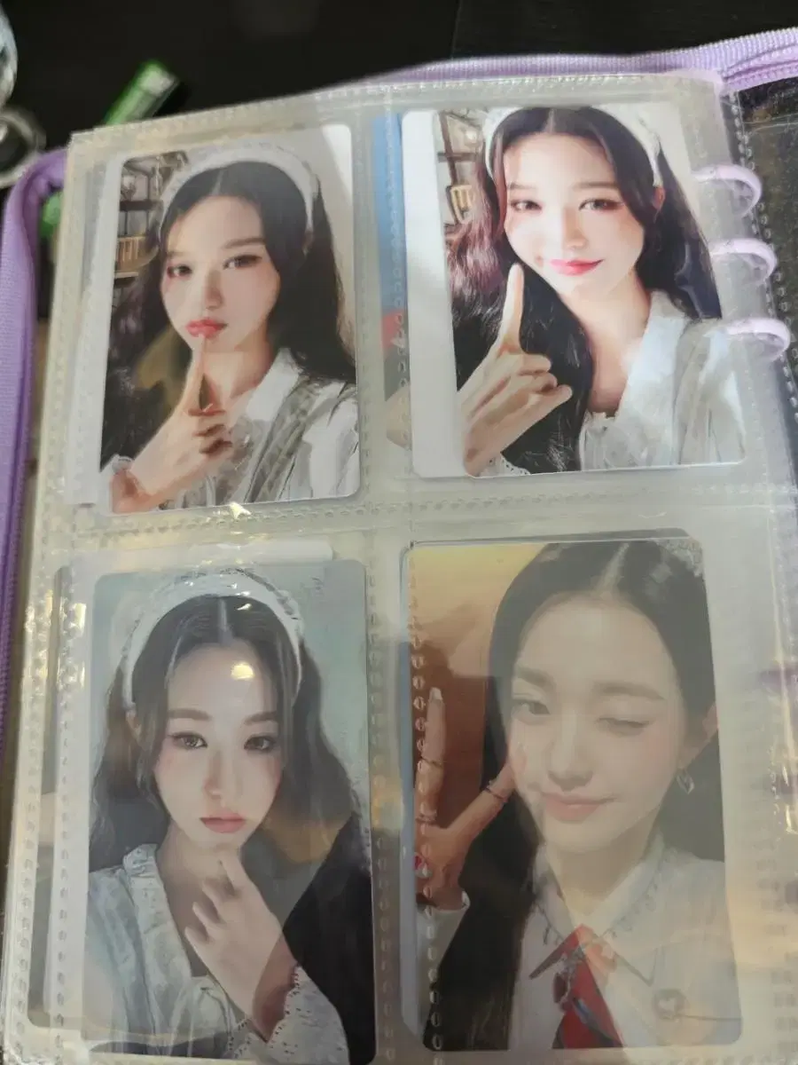 Ive jang wonyoung paper photocard