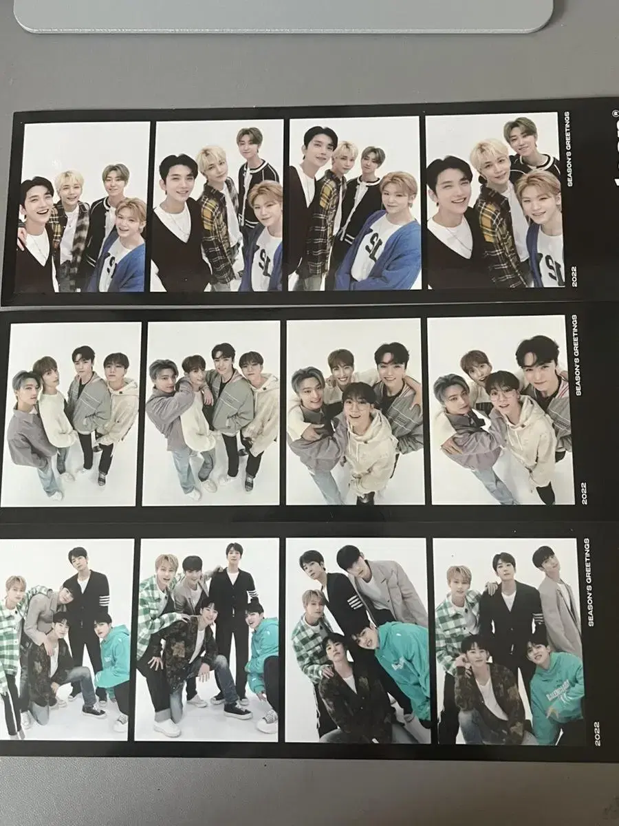 SEVENTEEN 2022 seasons greetings components wts nekutpictures,pola,random bookmarks