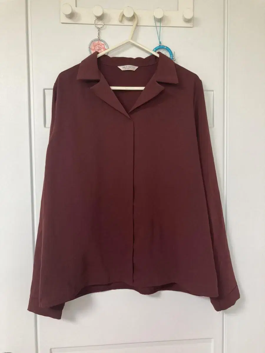 Milk Cocoa Wine Blouse