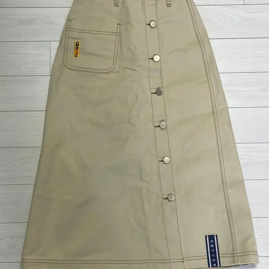 로맨틱크라운 크롭 멜빵 셋업 Overall Top / Skirt