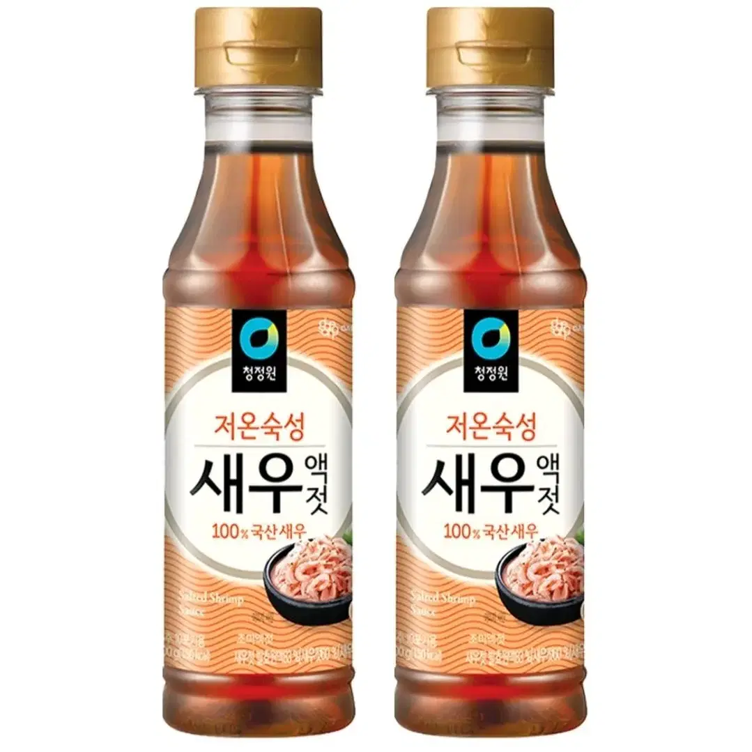 [무료배송] 청정원 새우액젓 500g 2개