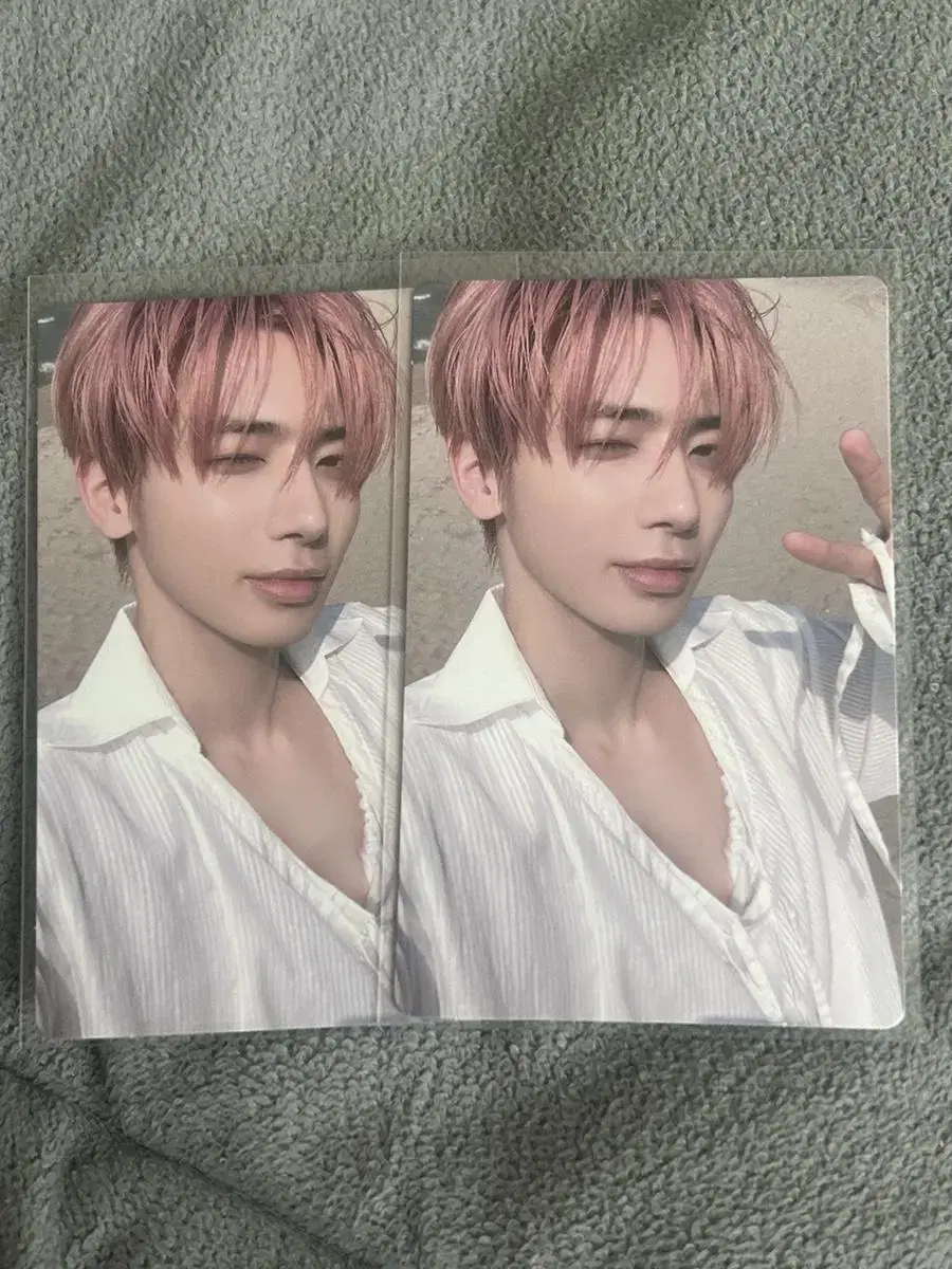 TXT taehyun Temptation Fairwell version photocard WTS