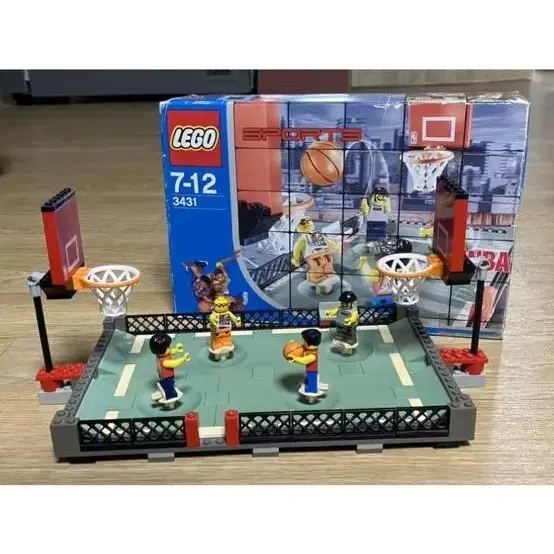 급처 [LEGO] 올드레고 3431 NBA 스트릿 농구 빈티지 스포츠 레