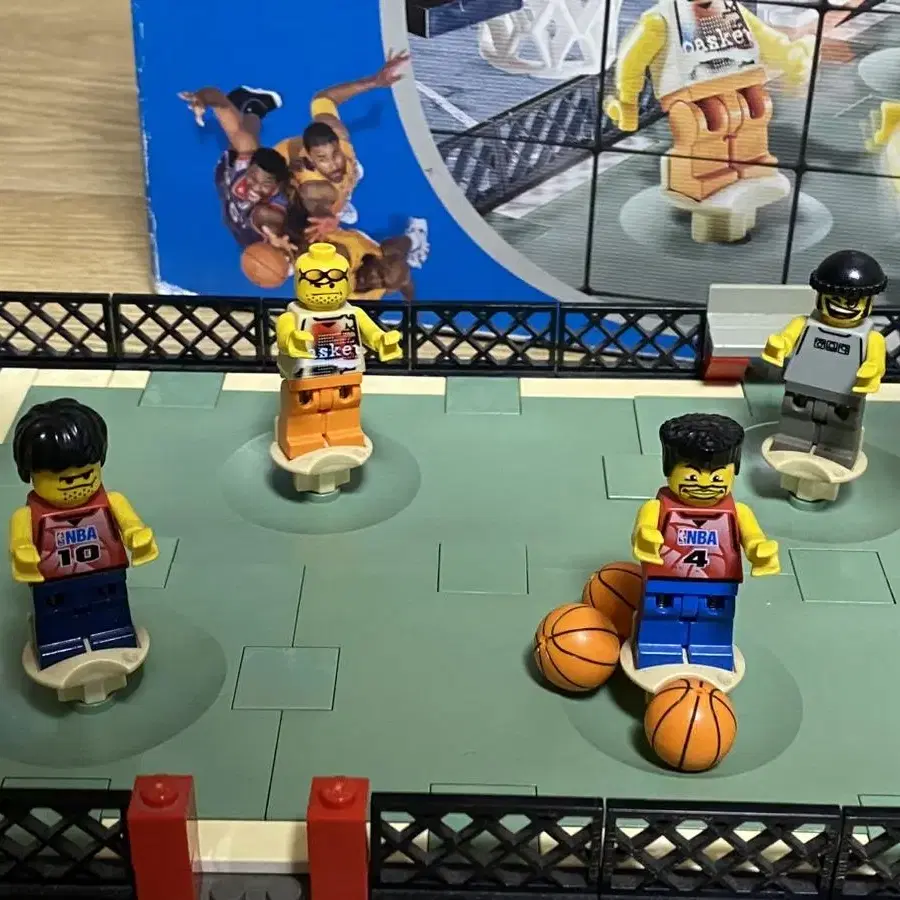 급처 [LEGO] 올드레고 3431 NBA 스트릿 농구 빈티지 스포츠 레