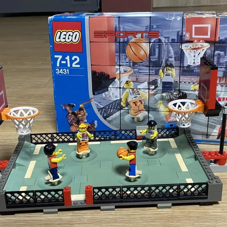 급처 [LEGO] 올드레고 3431 NBA 스트릿 농구 빈티지 스포츠 레