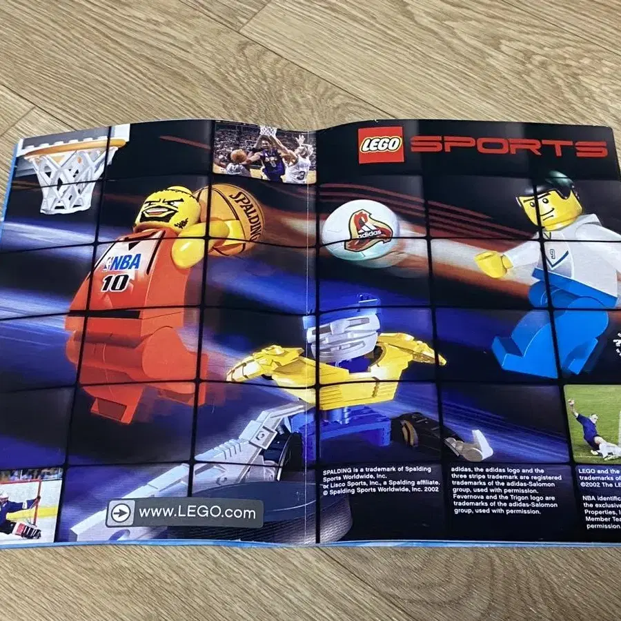 급처 [LEGO] 올드레고 3431 NBA 스트릿 농구 빈티지 스포츠 레