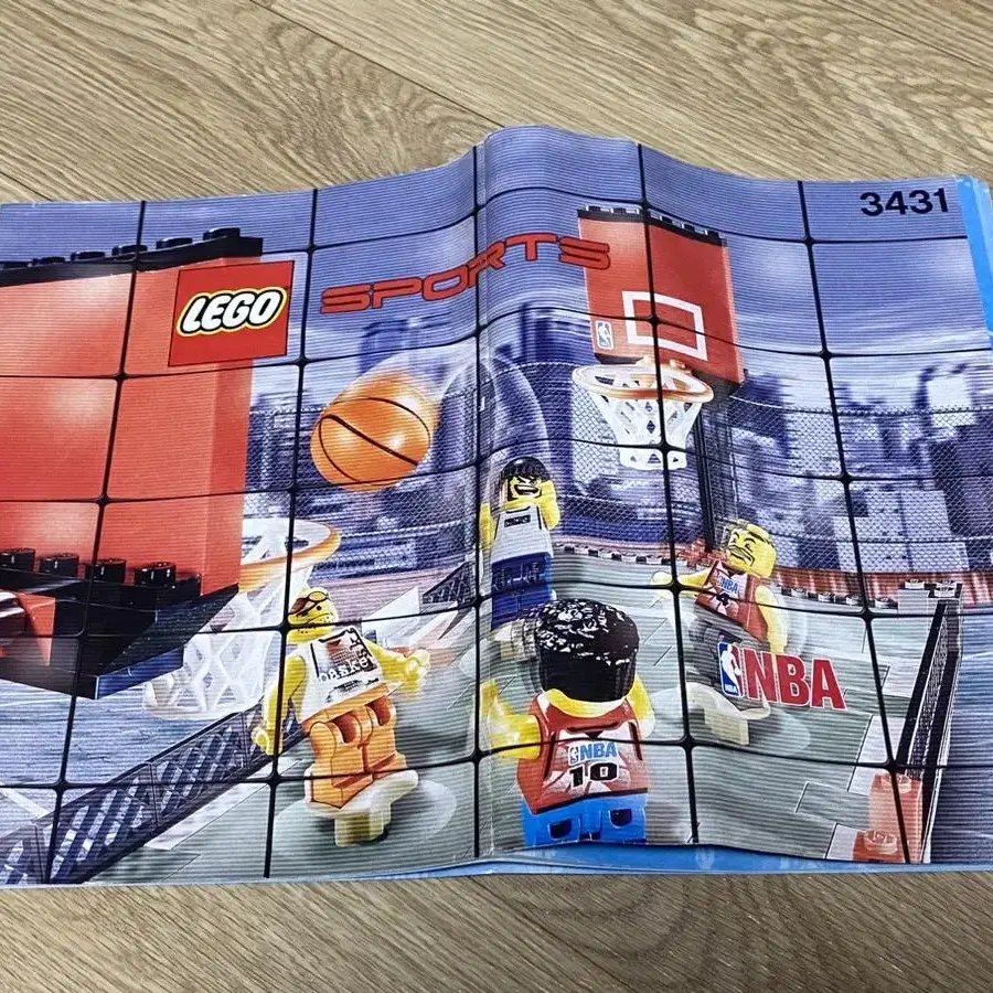 급처 [LEGO] 올드레고 3431 NBA 스트릿 농구 빈티지 스포츠 레