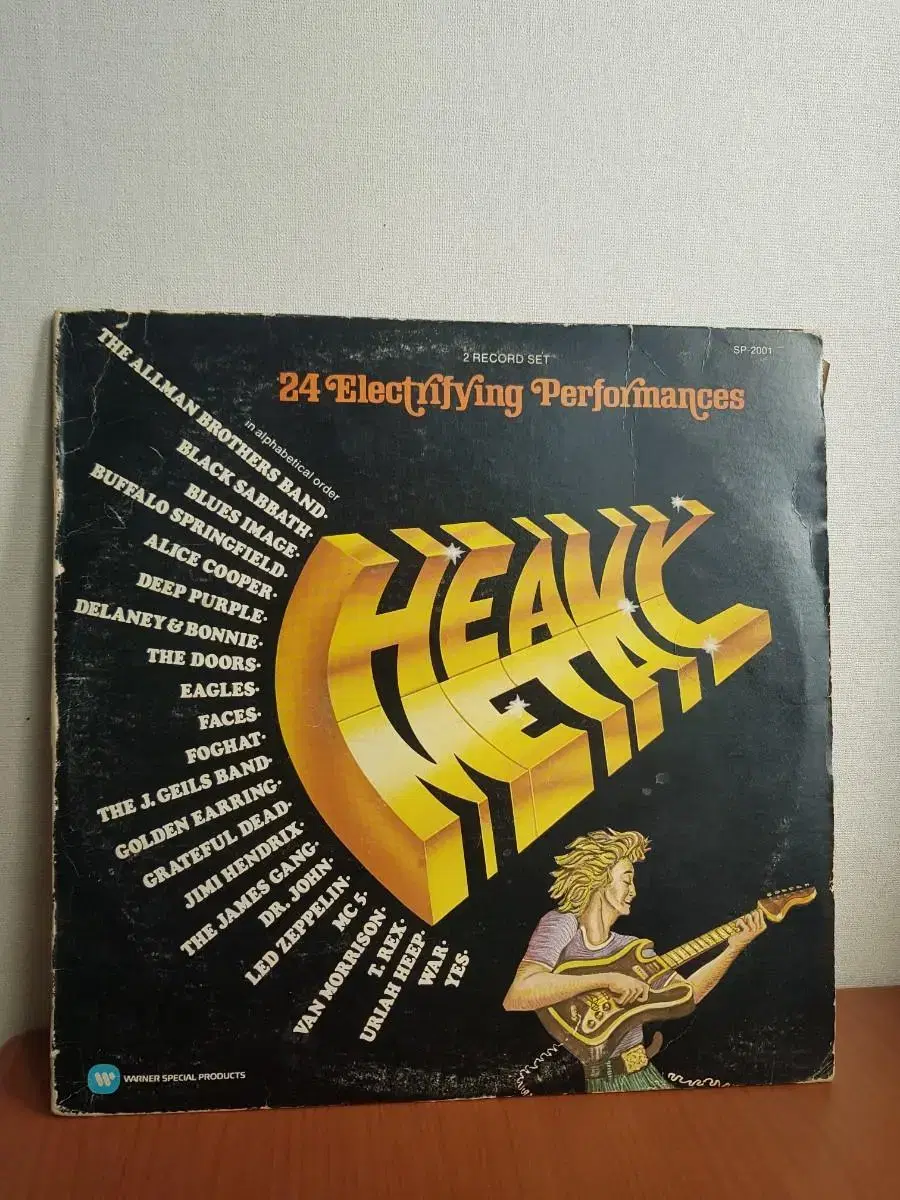 록밴드모음 Heavy Metal 미국2lp Rocklp 바이닐 vinyl