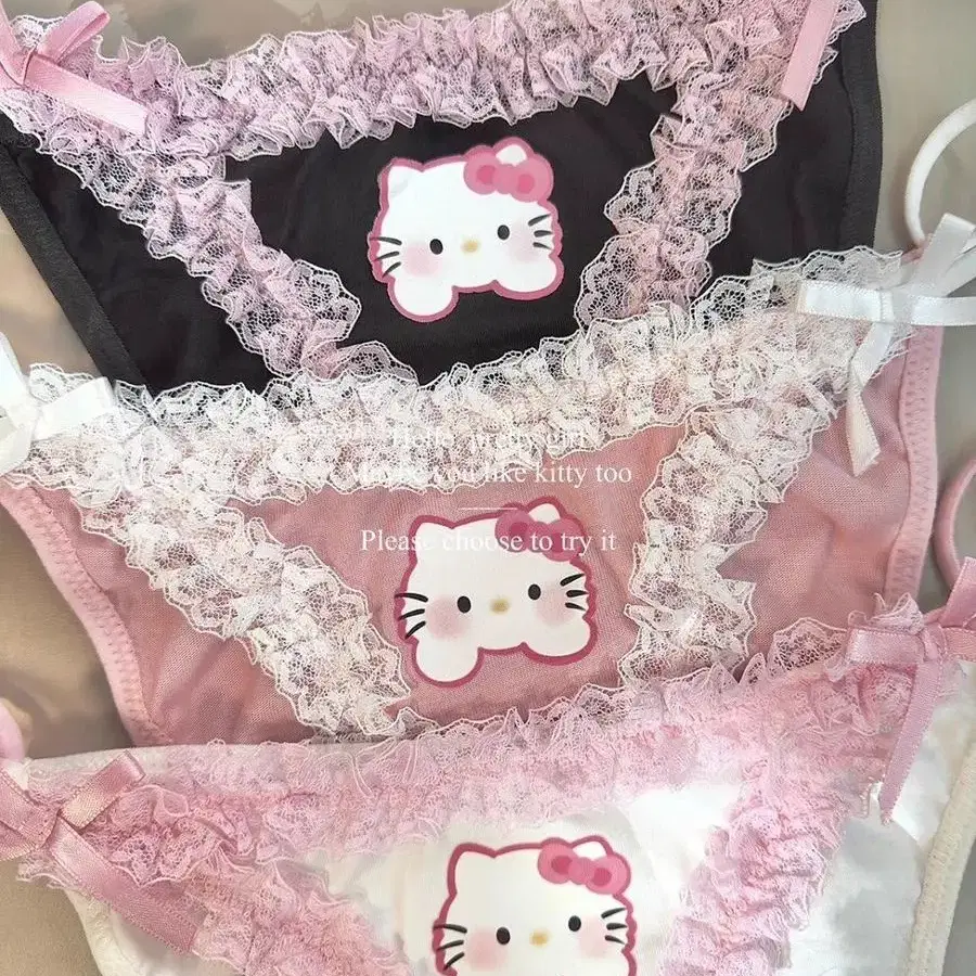 Hello kitty속바지 3개 세트(3색깔)