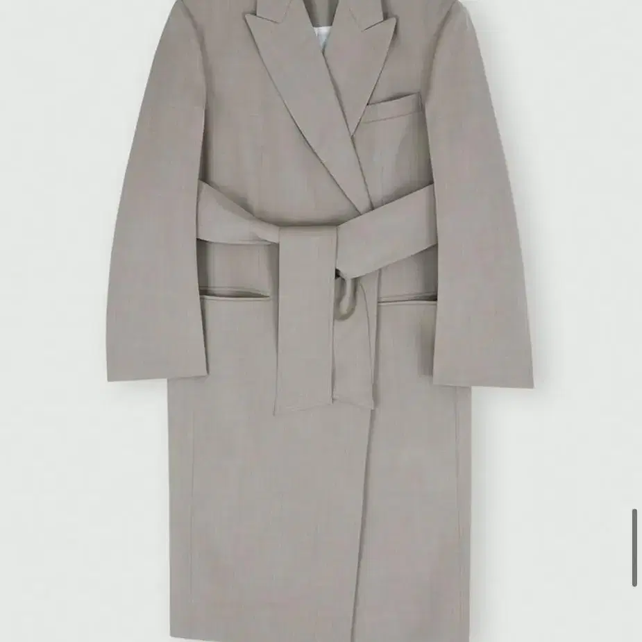 렉토 BELTED TAILORED COAT (BEIGE)