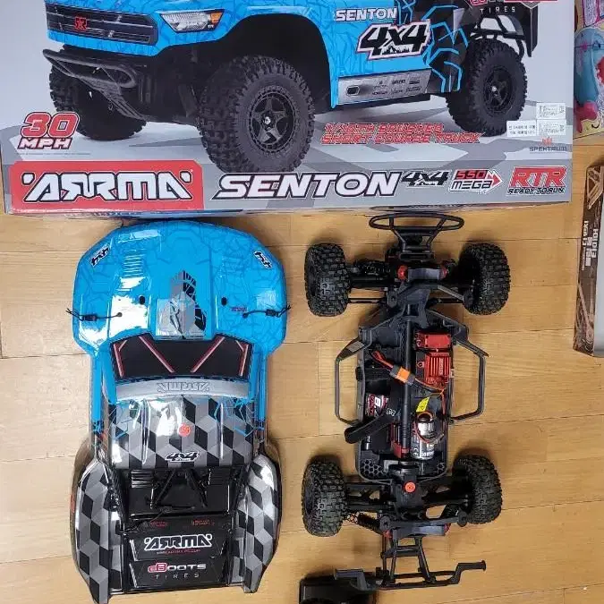 rc카 rtr arrma 4x4 1:10