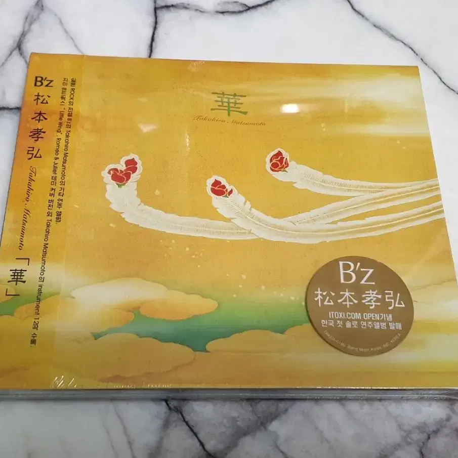 [미개봉] 일본반 B'Z 한국 첫 솔로 연주 앨범 CD