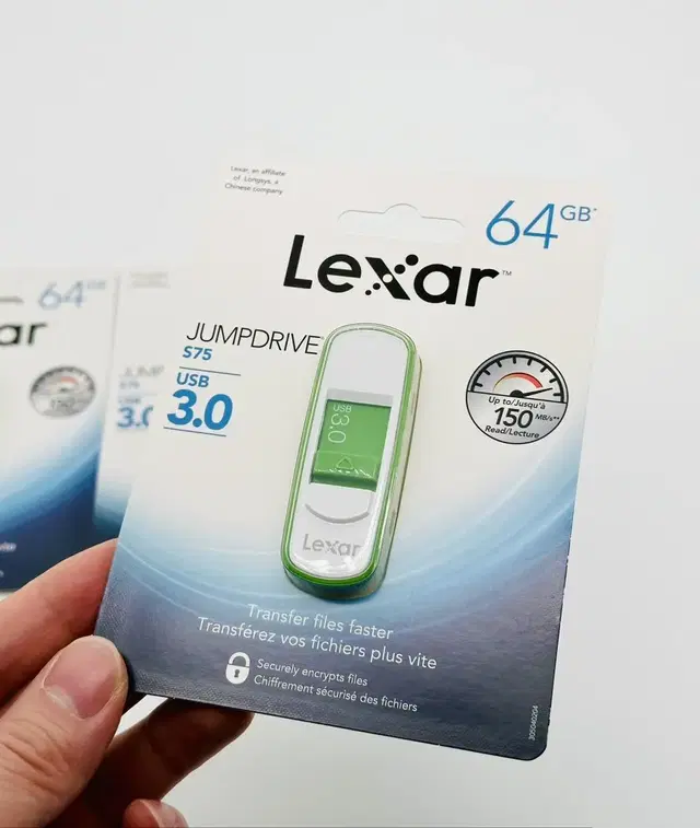 새상품 Lexar 렉사 정품 S75 USB 3.0 64GB 150MB/s